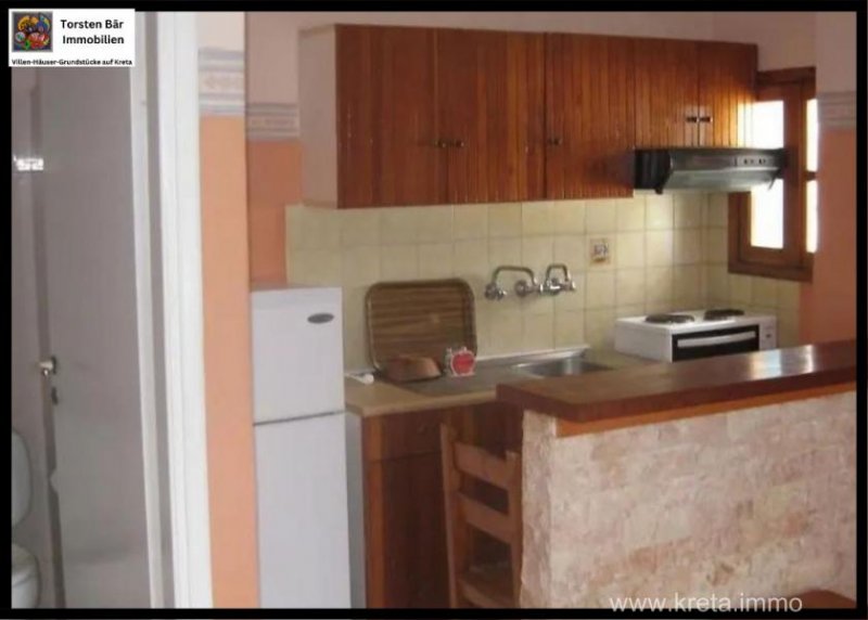 Makry-Gialos Kreta, Makri Gialos: 6 Apartments direkt am Strand zu verkaufen Gewerbe kaufen